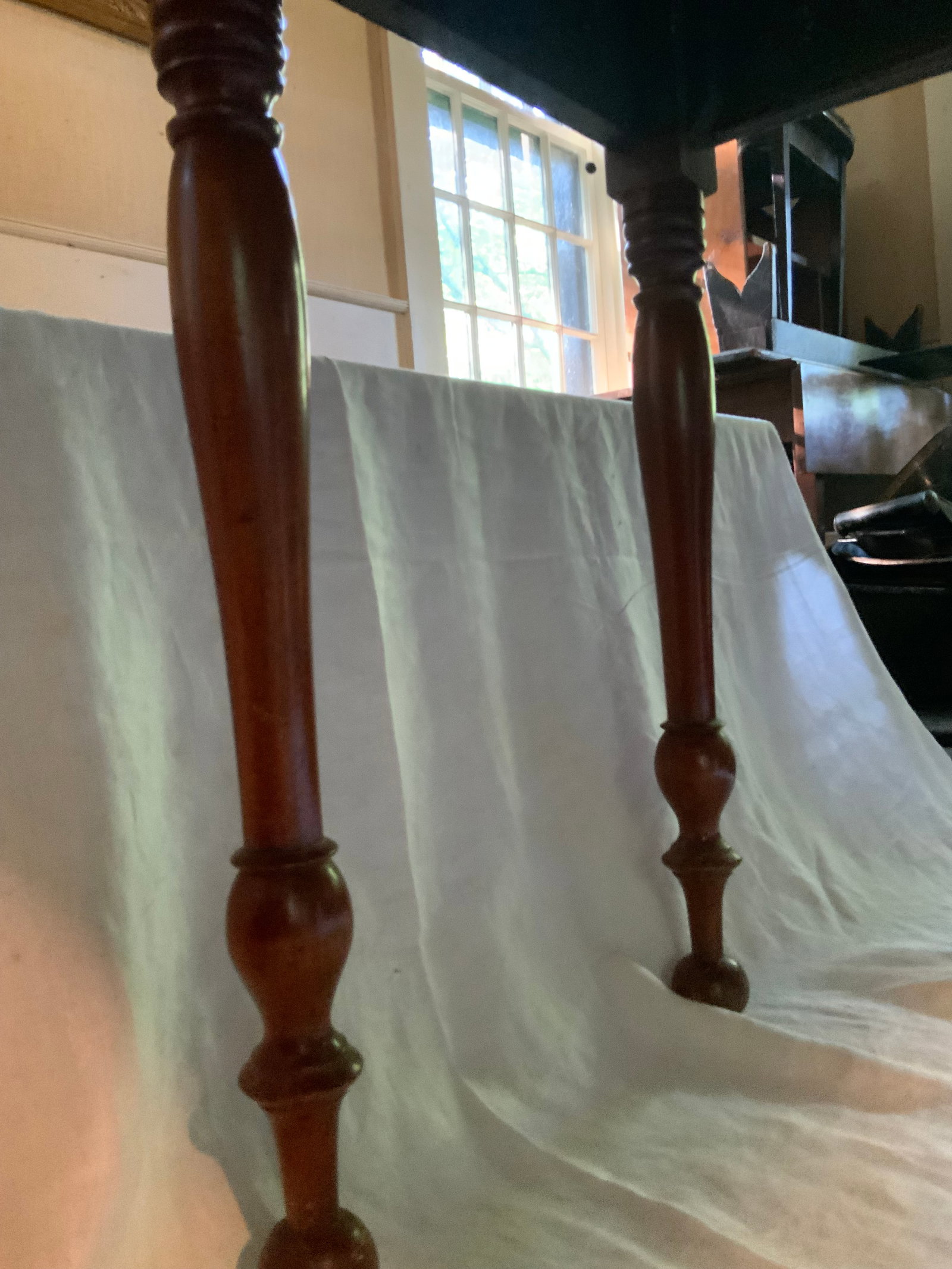 Cherry Drop Leaf Table - 4