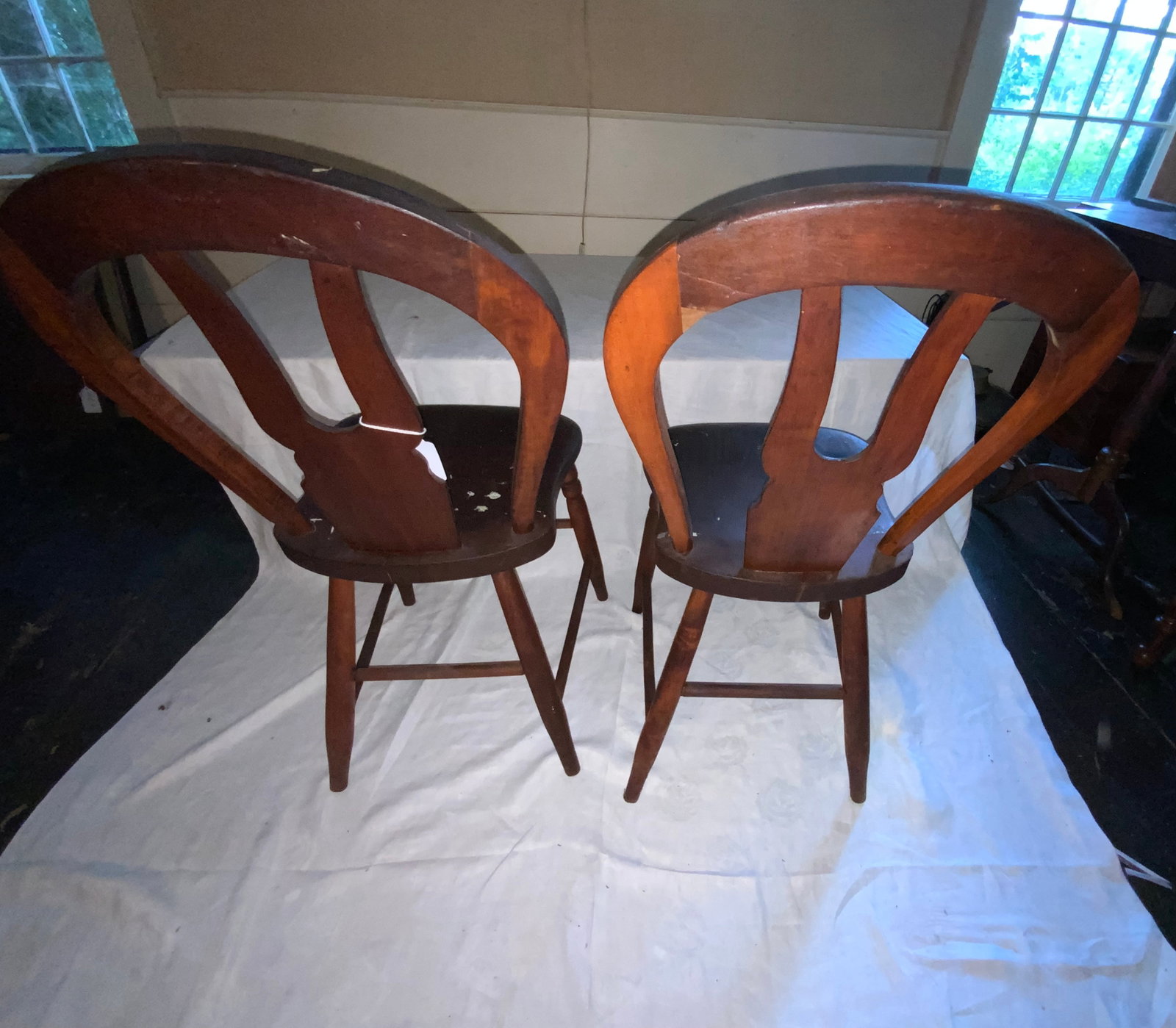 Walnut Side Chairs - 3