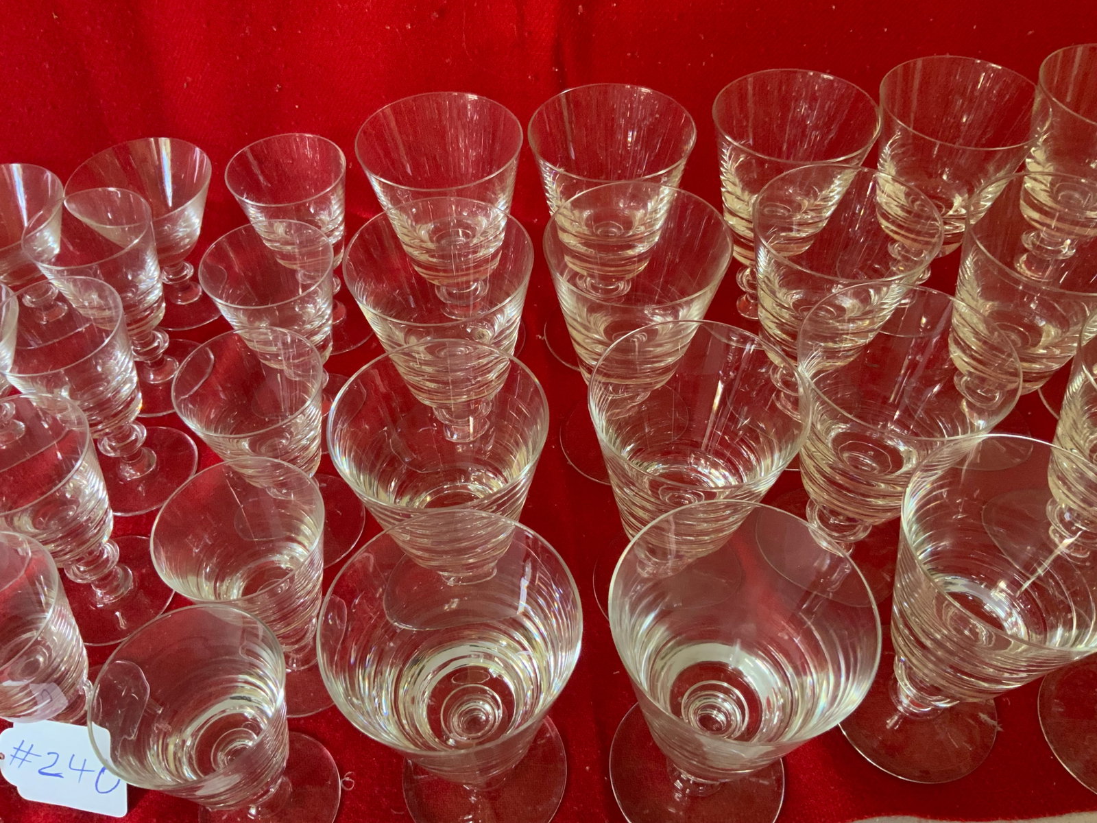 Val St. Lambert Glassware Set - 2