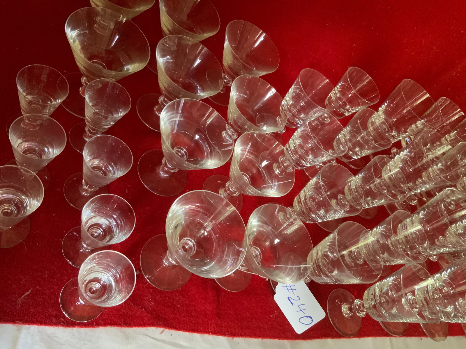 Val St. Lambert Glassware Set - 3