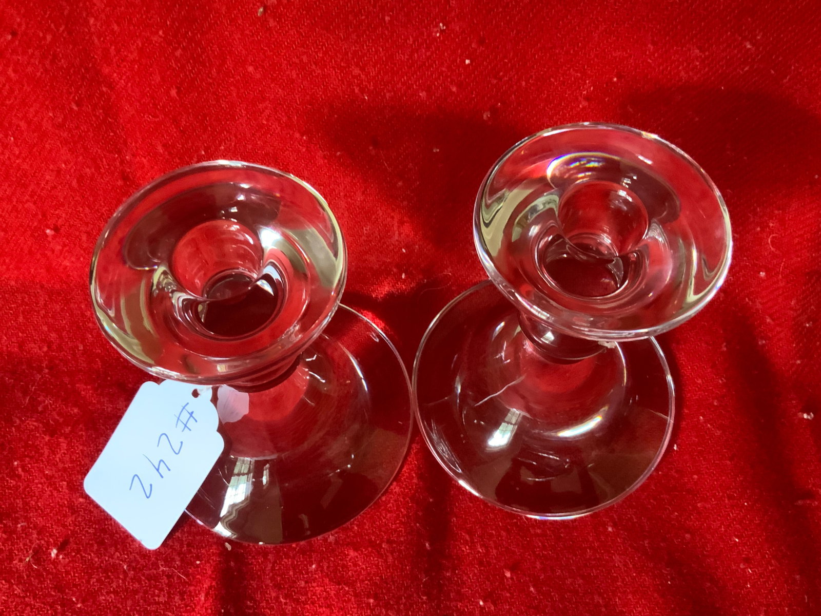 Val St. Lambert Candlesticks - 2