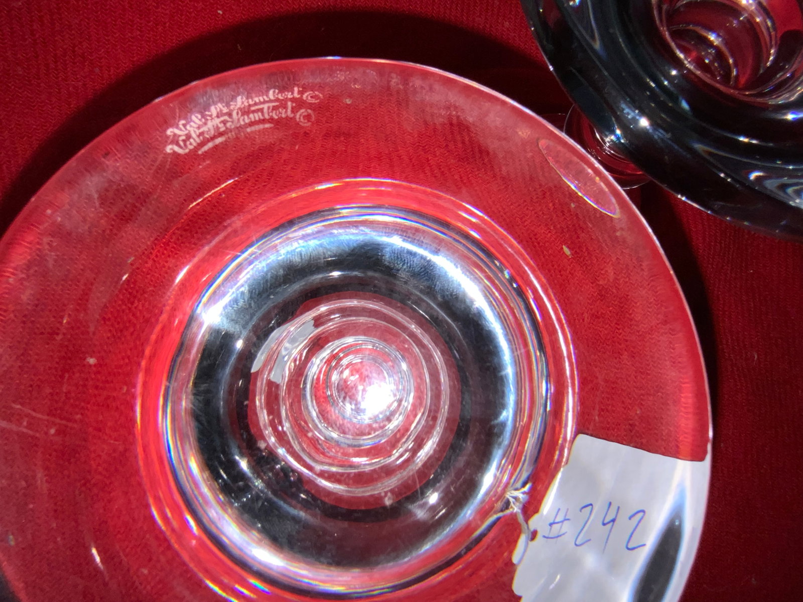 Val St. Lambert Candlesticks - 3