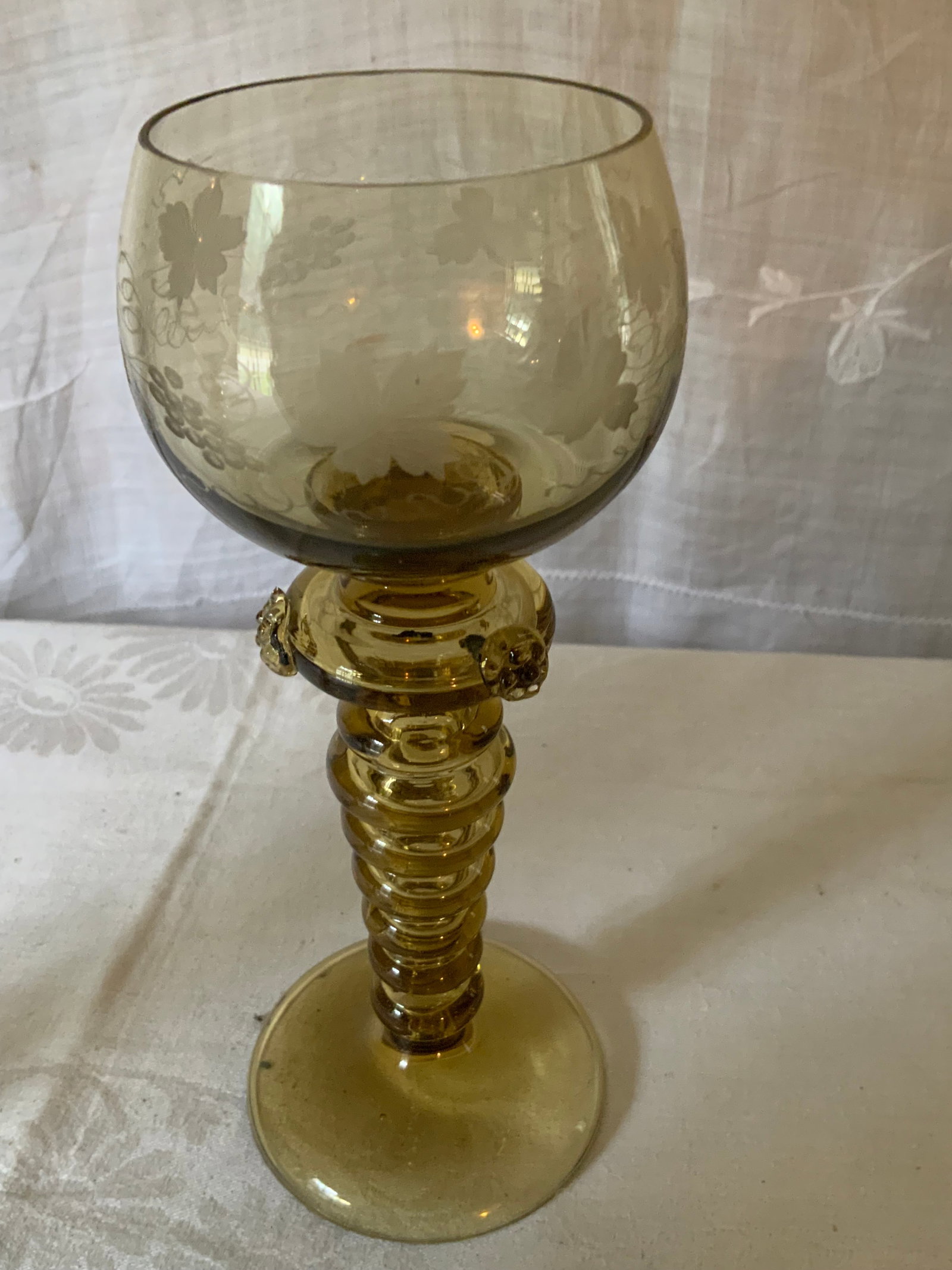German Rhine Wine Goblets - 6