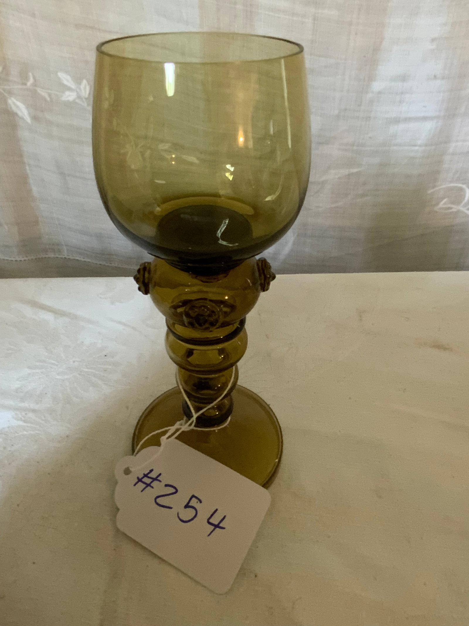 German Rhine Wine Goblets - 4
