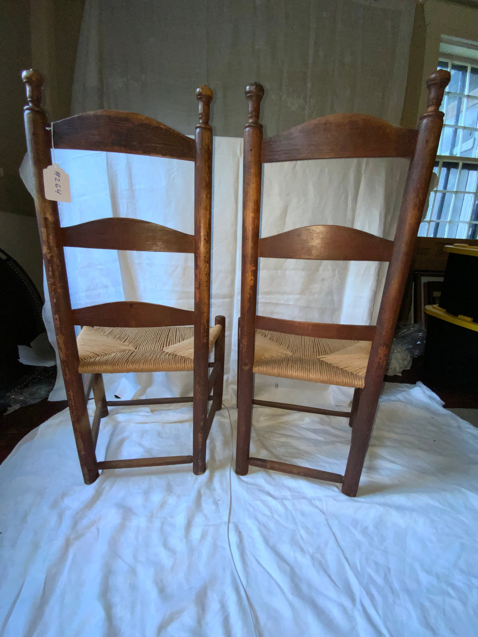 Slat Back Chairs - 2
