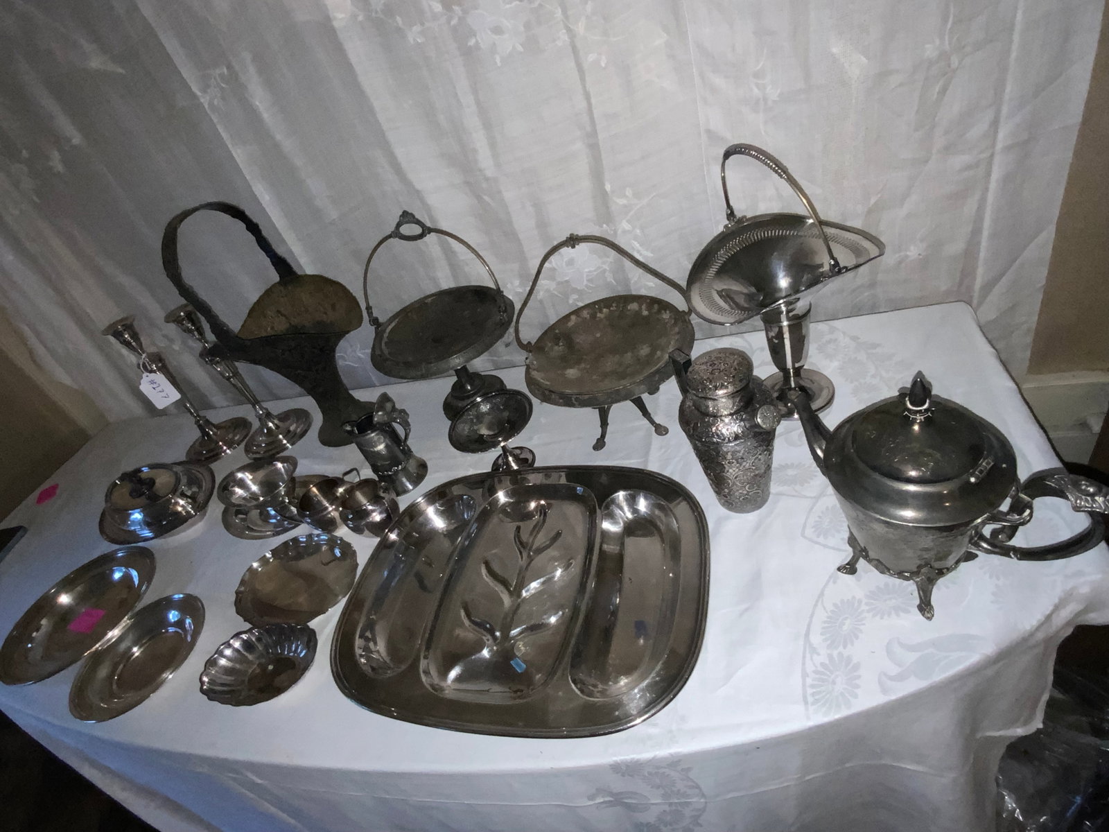 Silver Plate Lot - 2