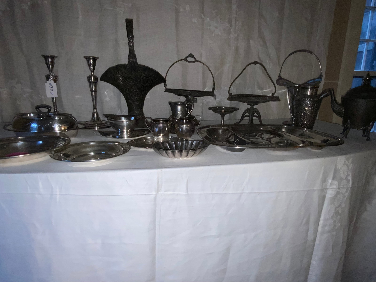 Silver Plate Lot - 4