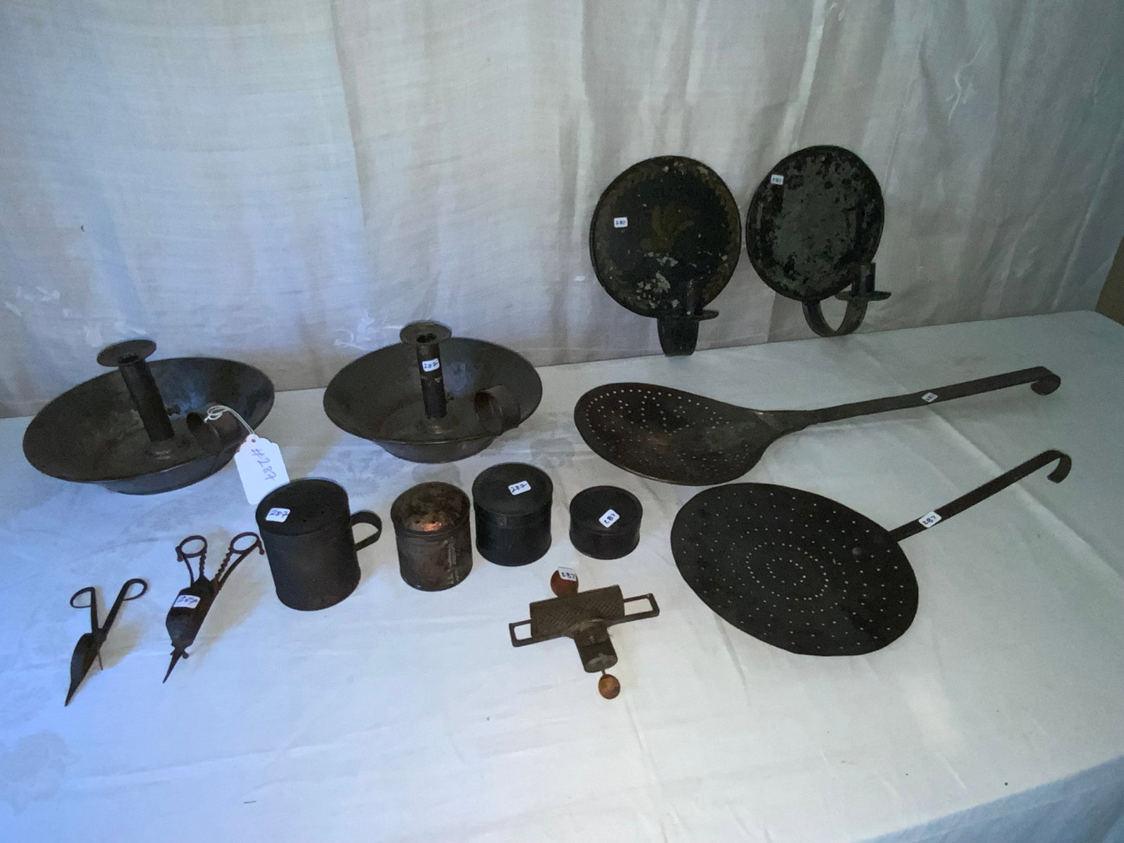Tin Ware Lot - 2