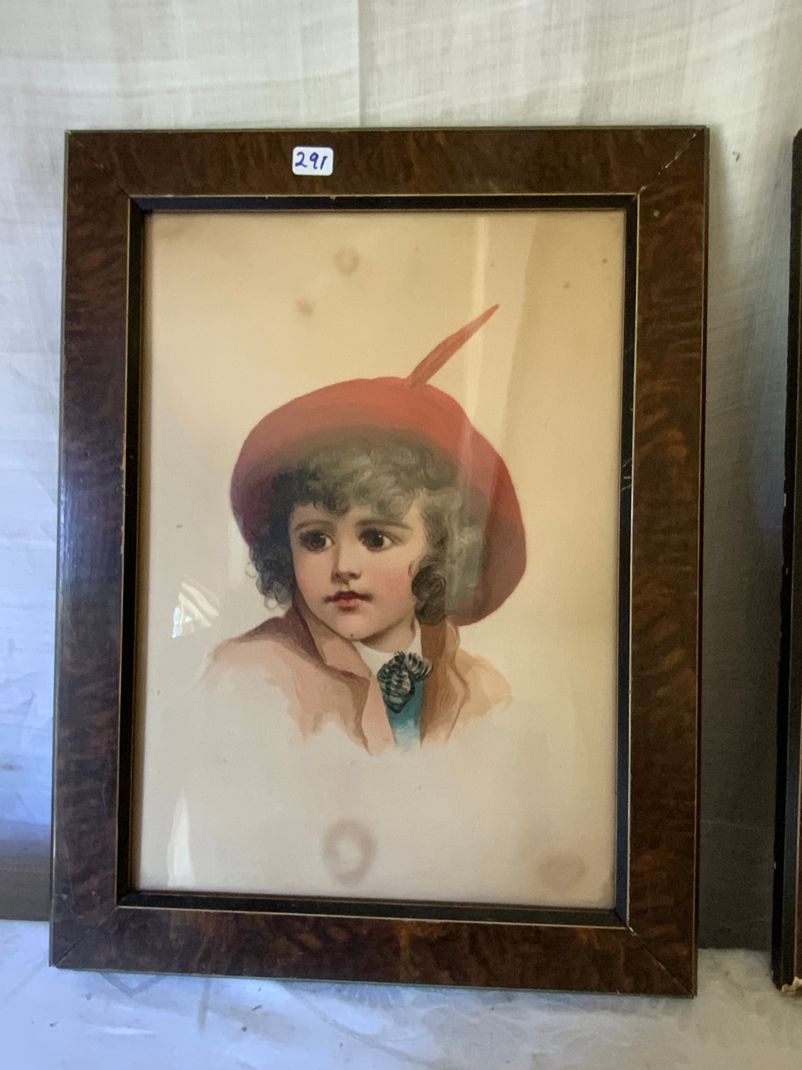 Currier & Ives Prints: Pair of Currier & Ives prints, "20 Kids in Red Hat," 16" x 12". Good condition.