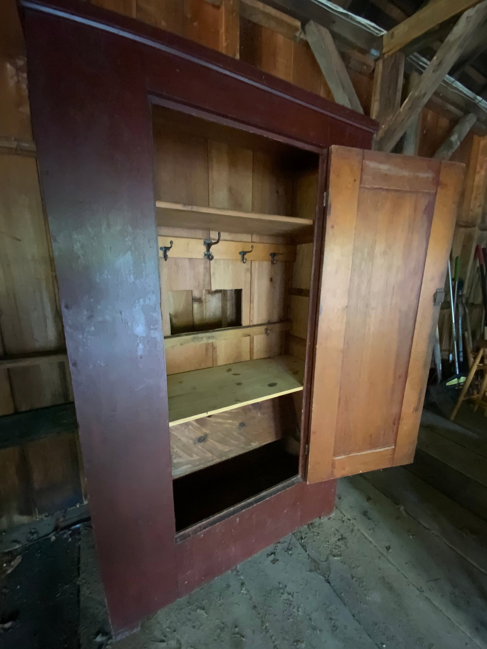 Pine Tall Cupboard - 2
