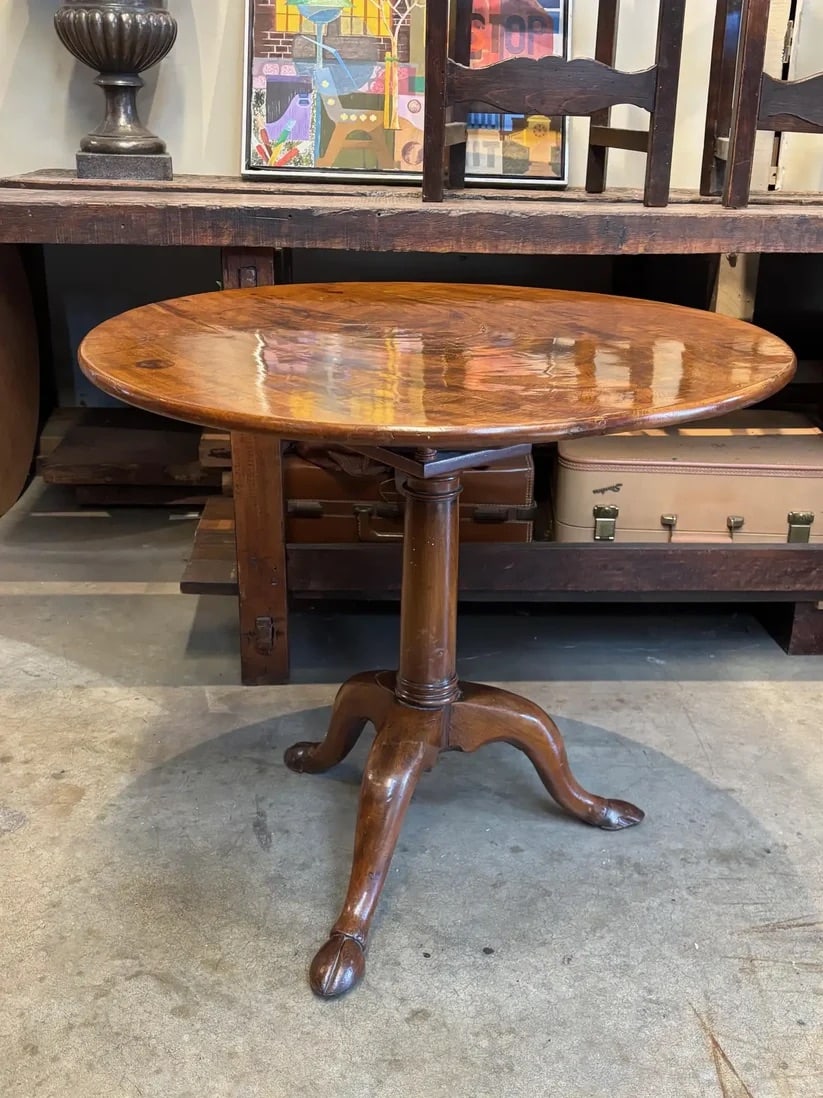 18th Century Tripod Table - 3