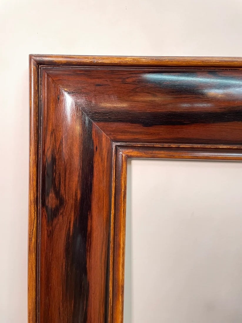 Macassar Ebony Square Wood Frame - 4