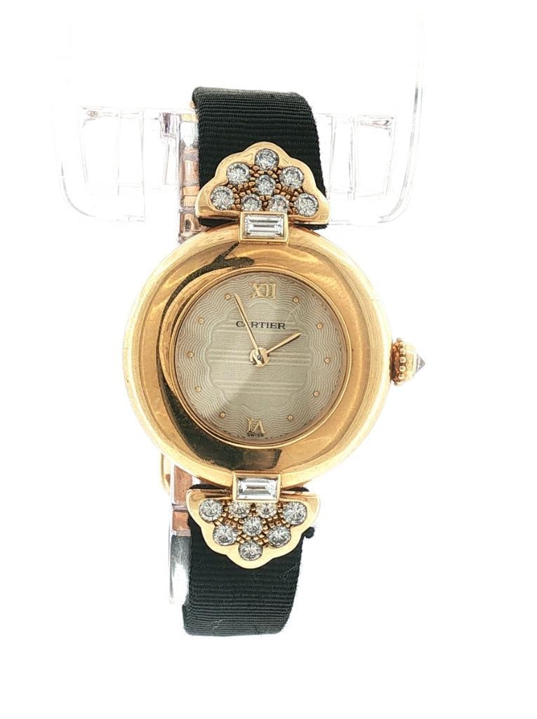 Cartier “Colisée” 18Kt & Diamond Ladies Wristwatch (1 of 8)