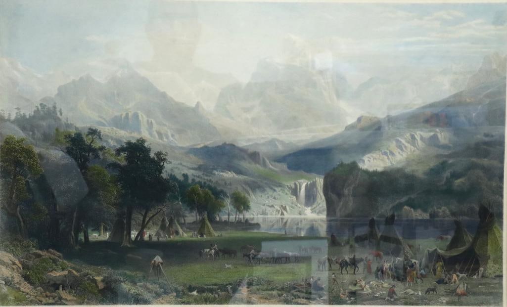 Albert Bierstadt (American, 1830–1902) “The Rocky Mountains, Lander’s Peak” (1 of 8)