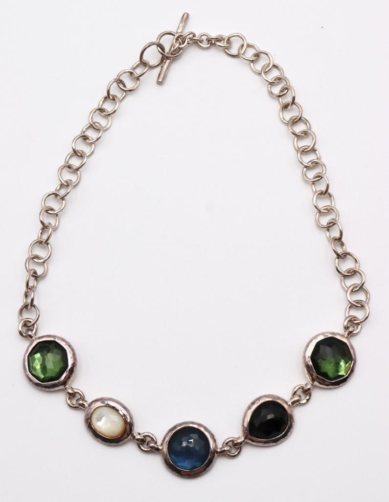 Ippolita “Rock Candy” Sterling Silver & Multi-Gemstone Necklace (1 of 5)