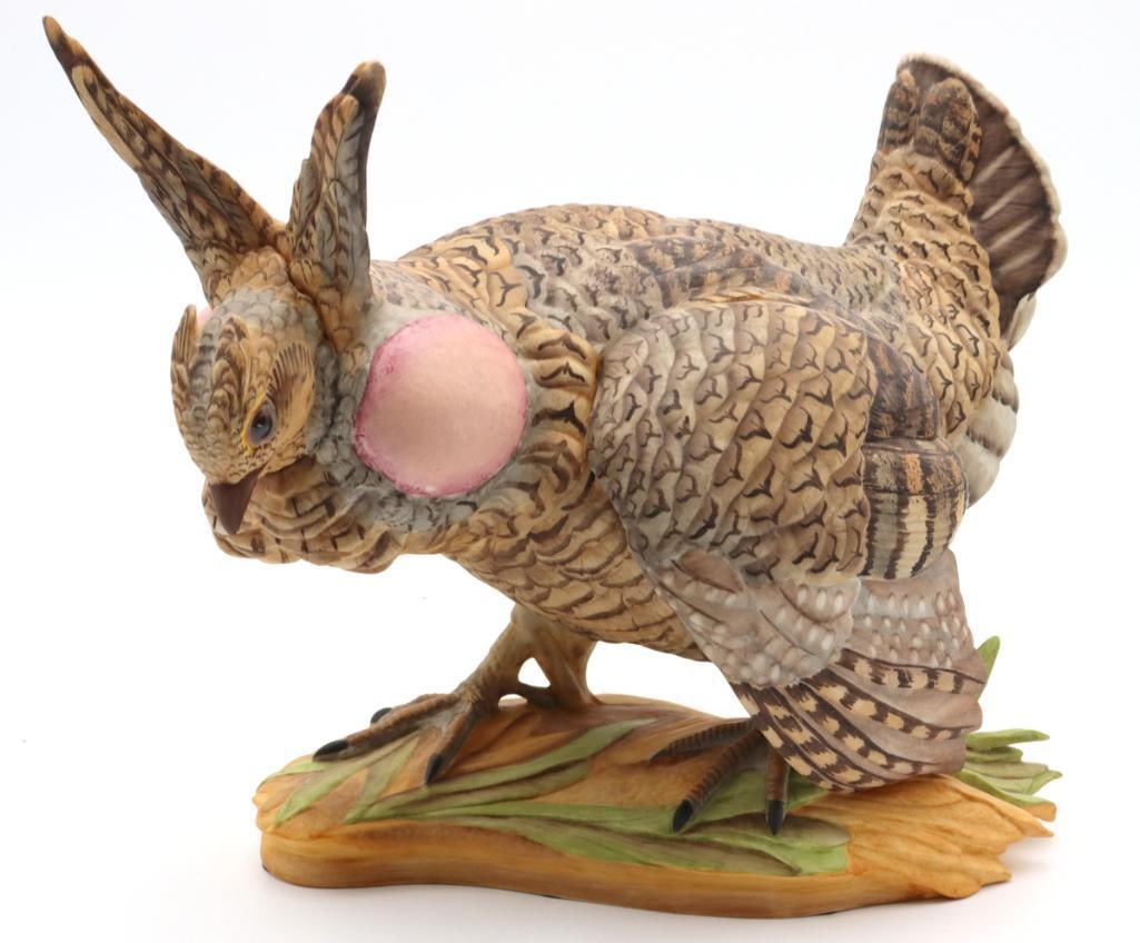 Boehm “Lesser Prairie Chicken” Porcelain Sculpture (1 of 7)