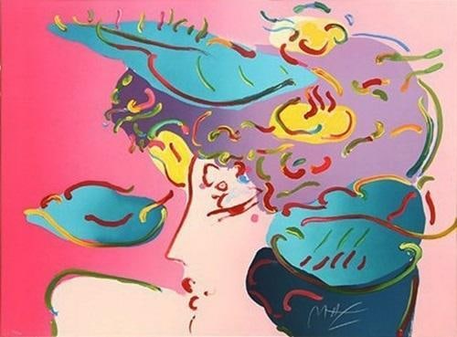 Peter Max (American, 1937-2025) “Flower Spectrum” Serigraph: Peter Max (American, 1937–2025) “Flower Spectrum” Serigraph on paper 1990 Numbered 71/150. Hand signed by the artist. Measurements approx. - 27 in. high × 36 in. wide. Unframed.
