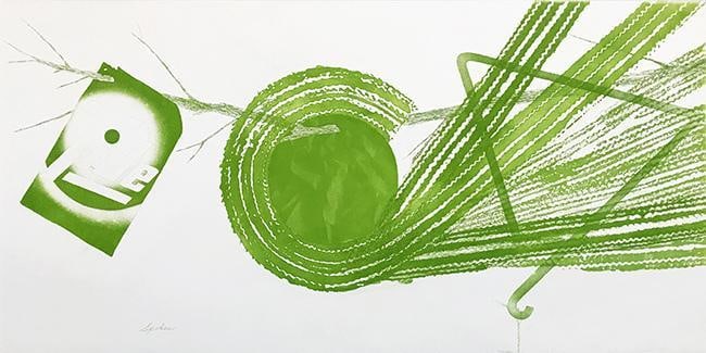 James Rosenquist (American, 1933–2017) “Spokes: State II” Aquatint (1 of 6)