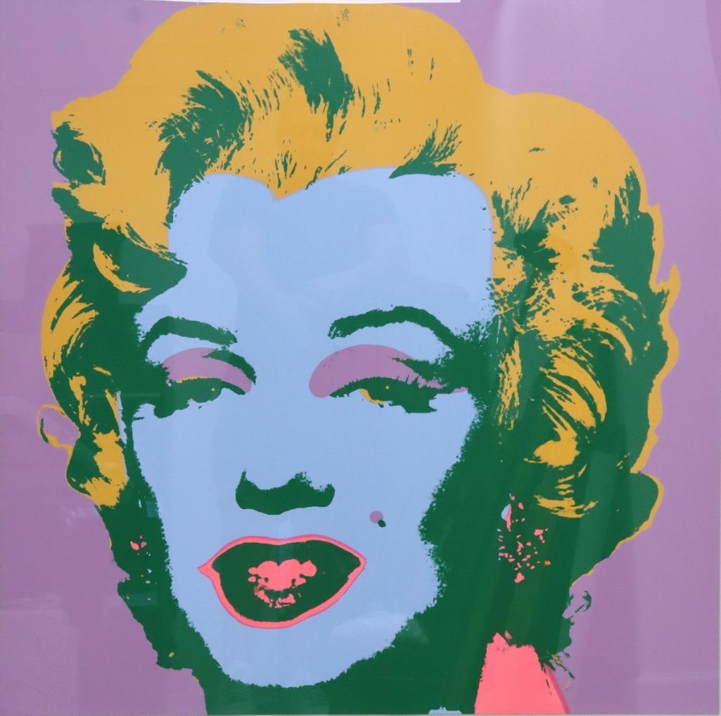 After Andy Warhol (American, 1928–1987) “Marilyn Monroe” Sunday B. Morning: After Andy Warhol (American, 1928–1987) “Marilyn Monroe” Sunday B. Morning silkscreen print Open-edition silkscreen published by Sunday B. Morning, after Andy Warhol’s iconic 1