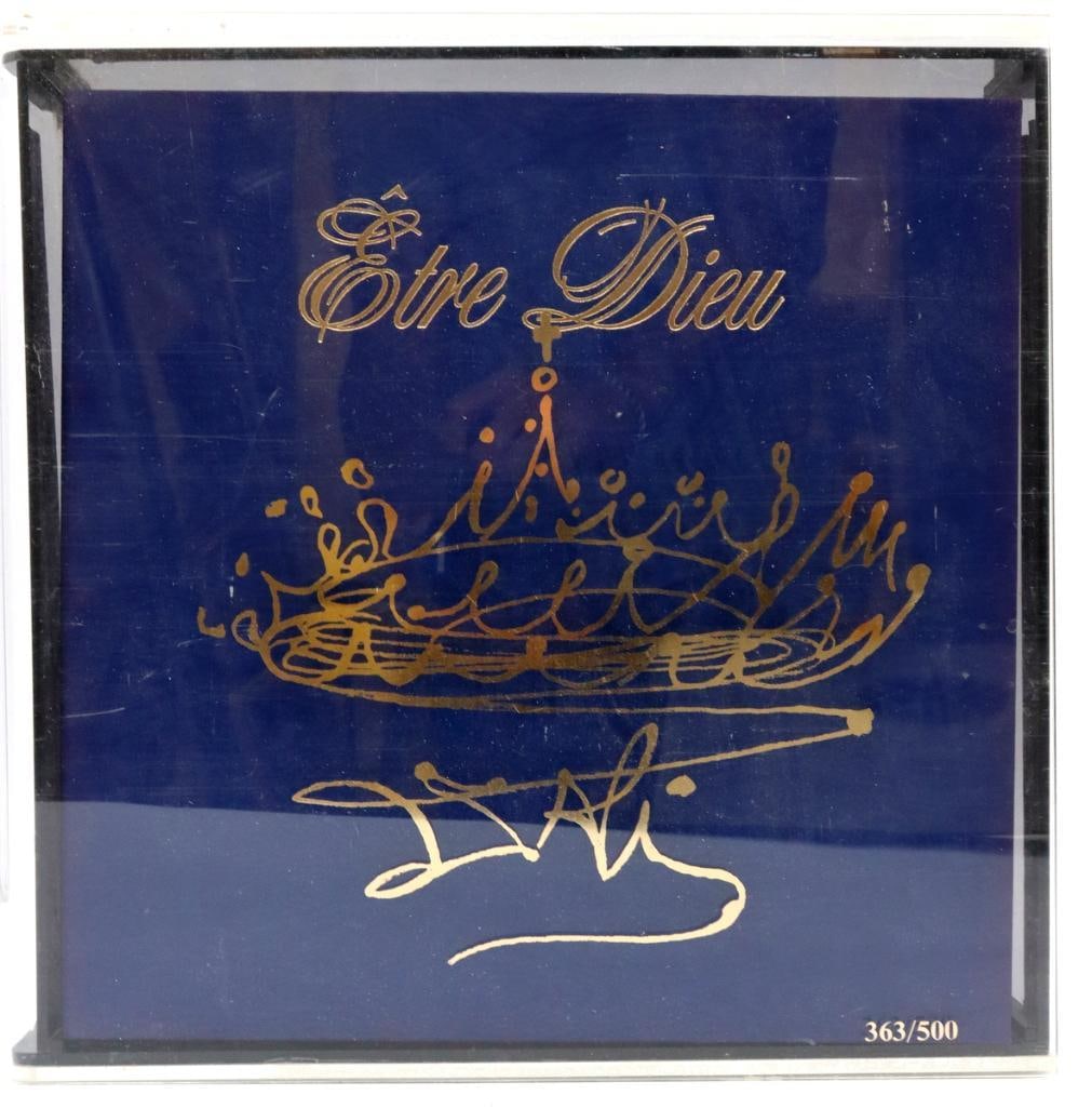 Salvador Dalí (Spanish, 1904–1989) “Être Dieu” Multimedia Portfolio (1 of 10)