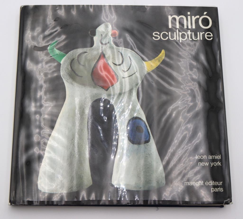 Joan Miró (Spanish, 1893–1983) “Miró Sculpture” Art Monograph, 1974 (1 of 2)
