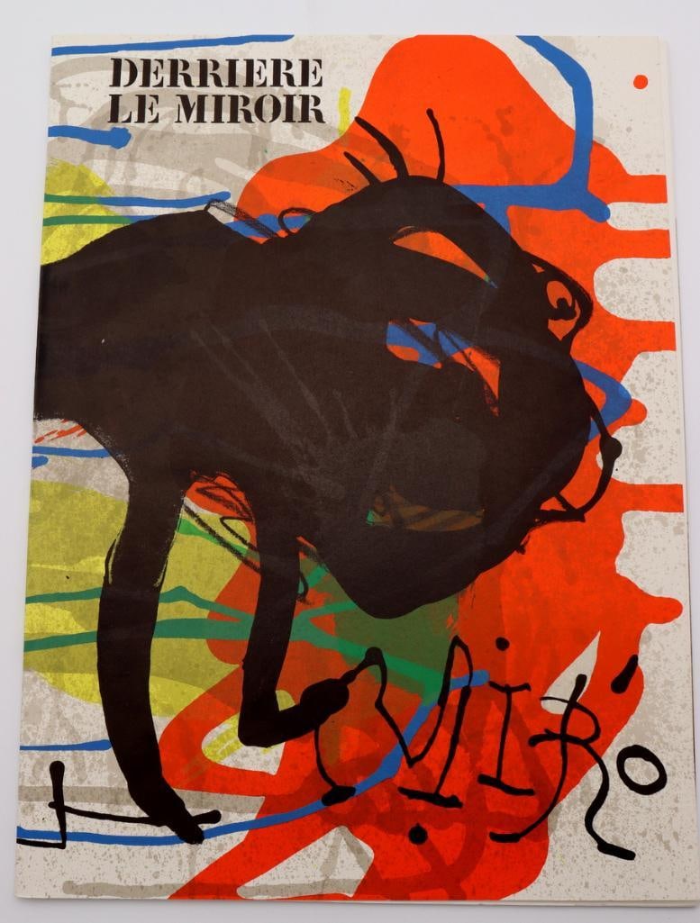 Joan Miró “Derrière le Miroir,” No. 203 Illustrated Publication, 1973: Joan Miró (Spanish, 1893–1983) “Derrière le Miroir,” No. 203 Joan Miró Issue Illustrated art publication 1973 Special Joan Miró issue of Derrière le Miroir, 
