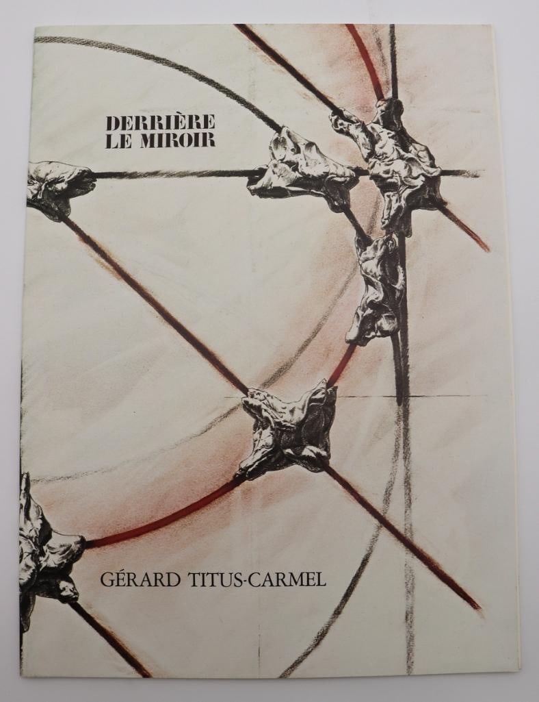 Gérard Titus-Carmel “Derrière le Miroir” No. 243 Illustrated Art Publication (1 of 3)