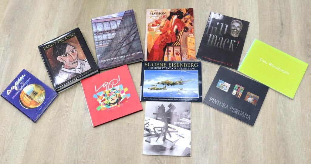 10 Pc. Art, Sculpture & Art History Book Collection (1 of 5)
