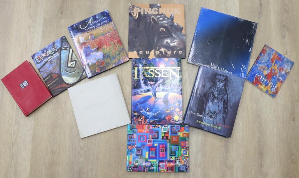 10 Pc. Art, Sculpture & Art History Book Collection (1 of 5)