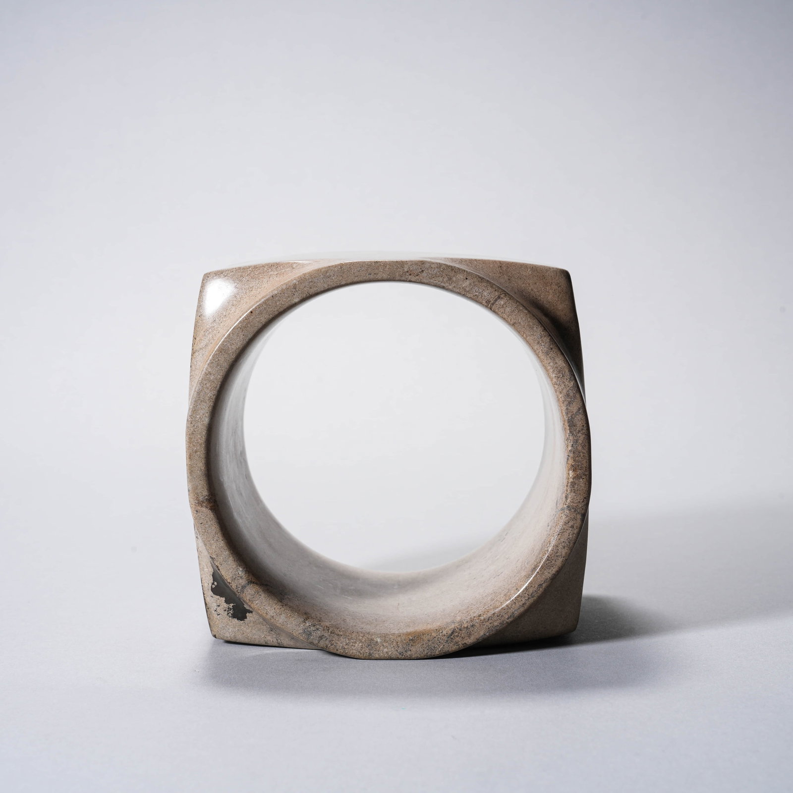 A CHINESE JADE CONG. - 4