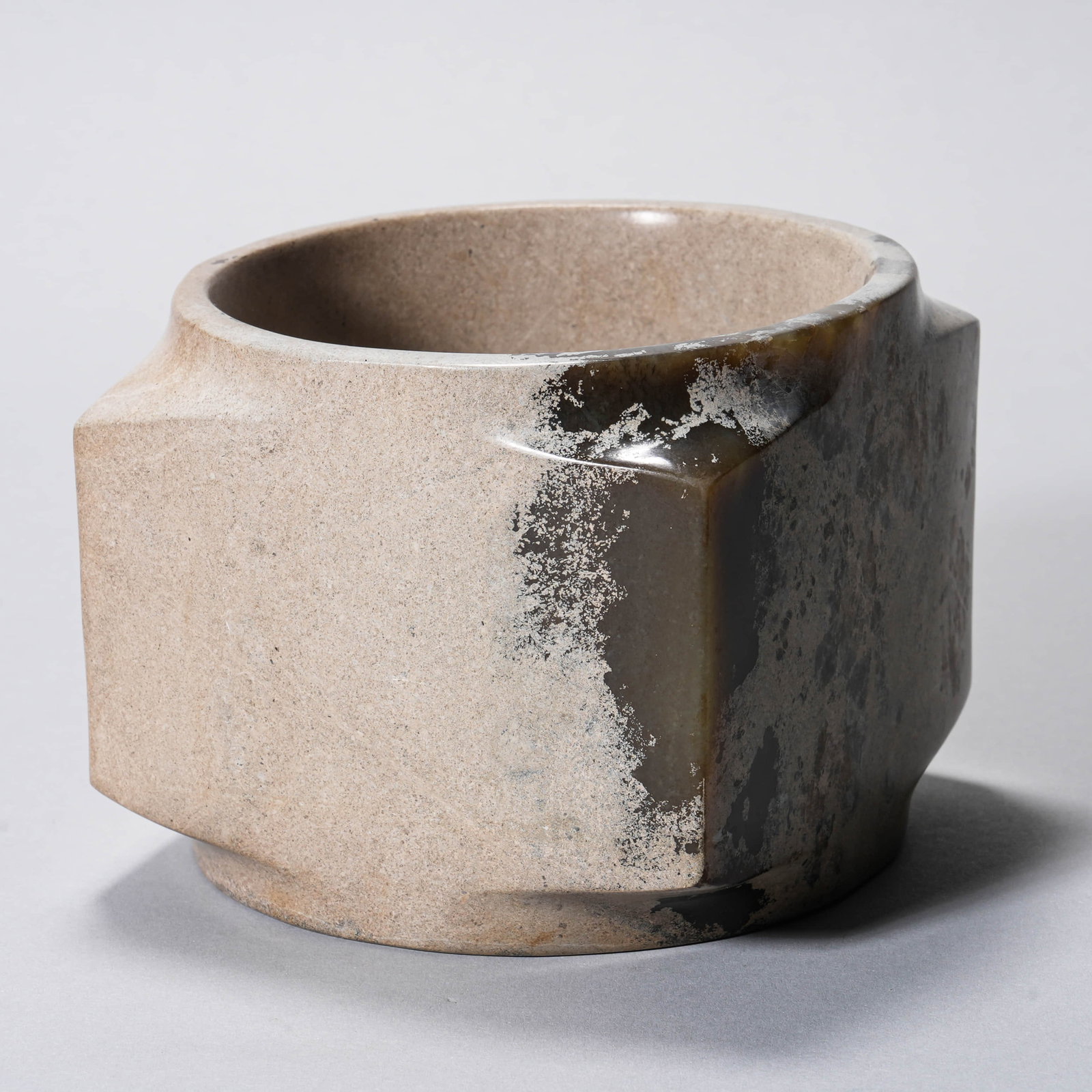 A CHINESE JADE CONG. - 5