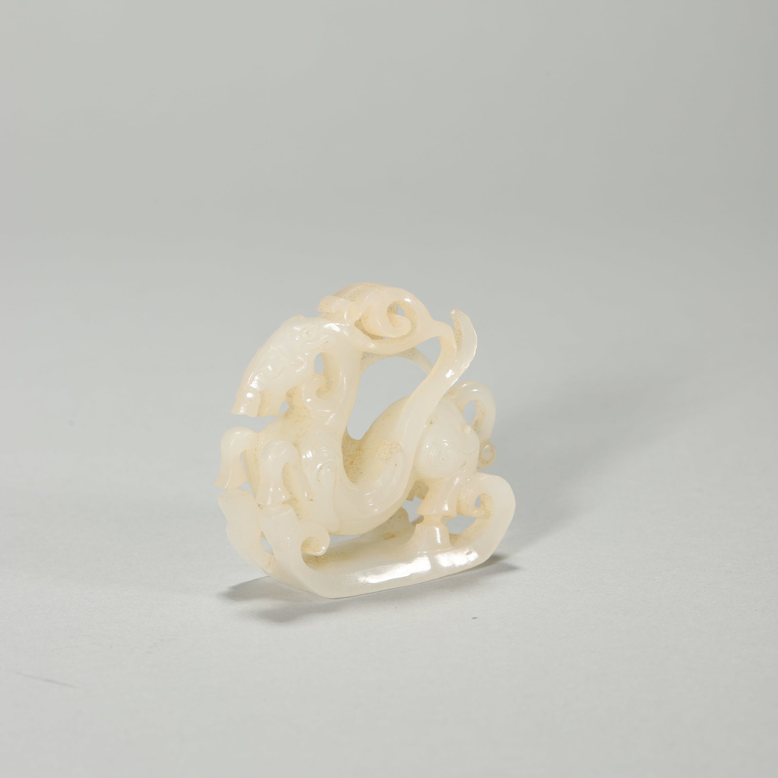 A WHITE JADE BEAST. - 2