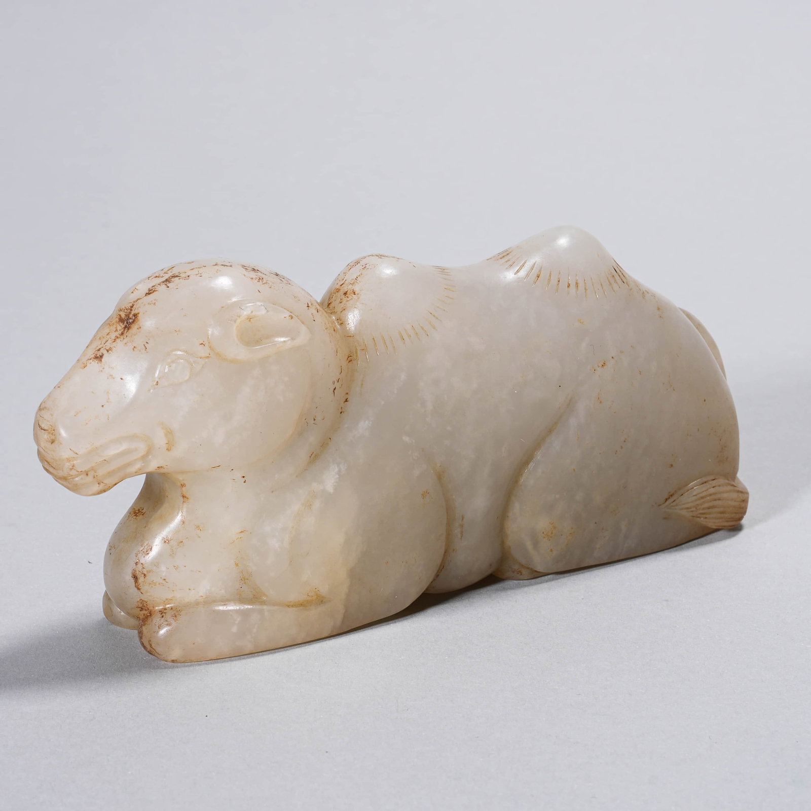A CHINESE JADE CAMEL. - 2