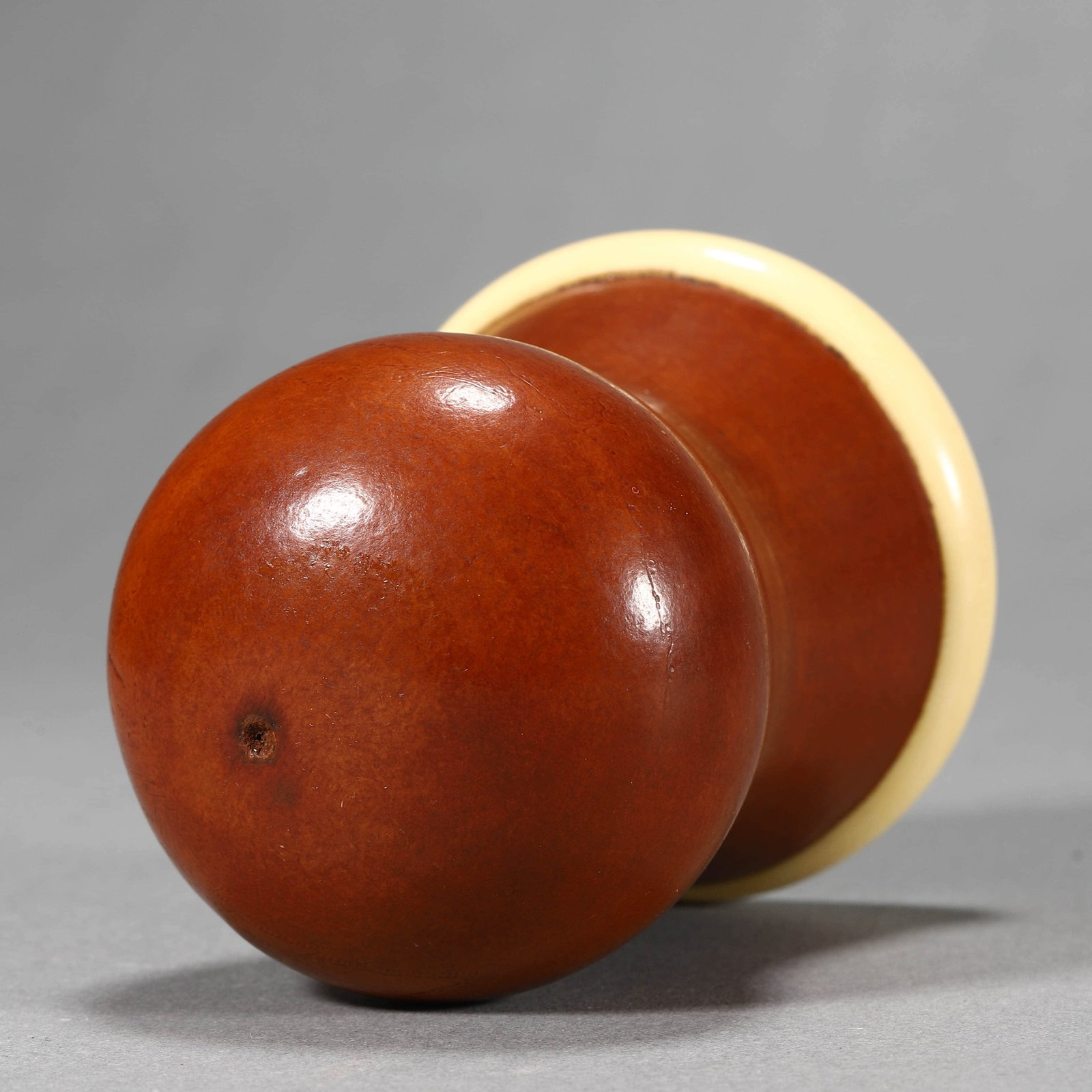 A CARVED GOURD-FORM VESSEL - 8