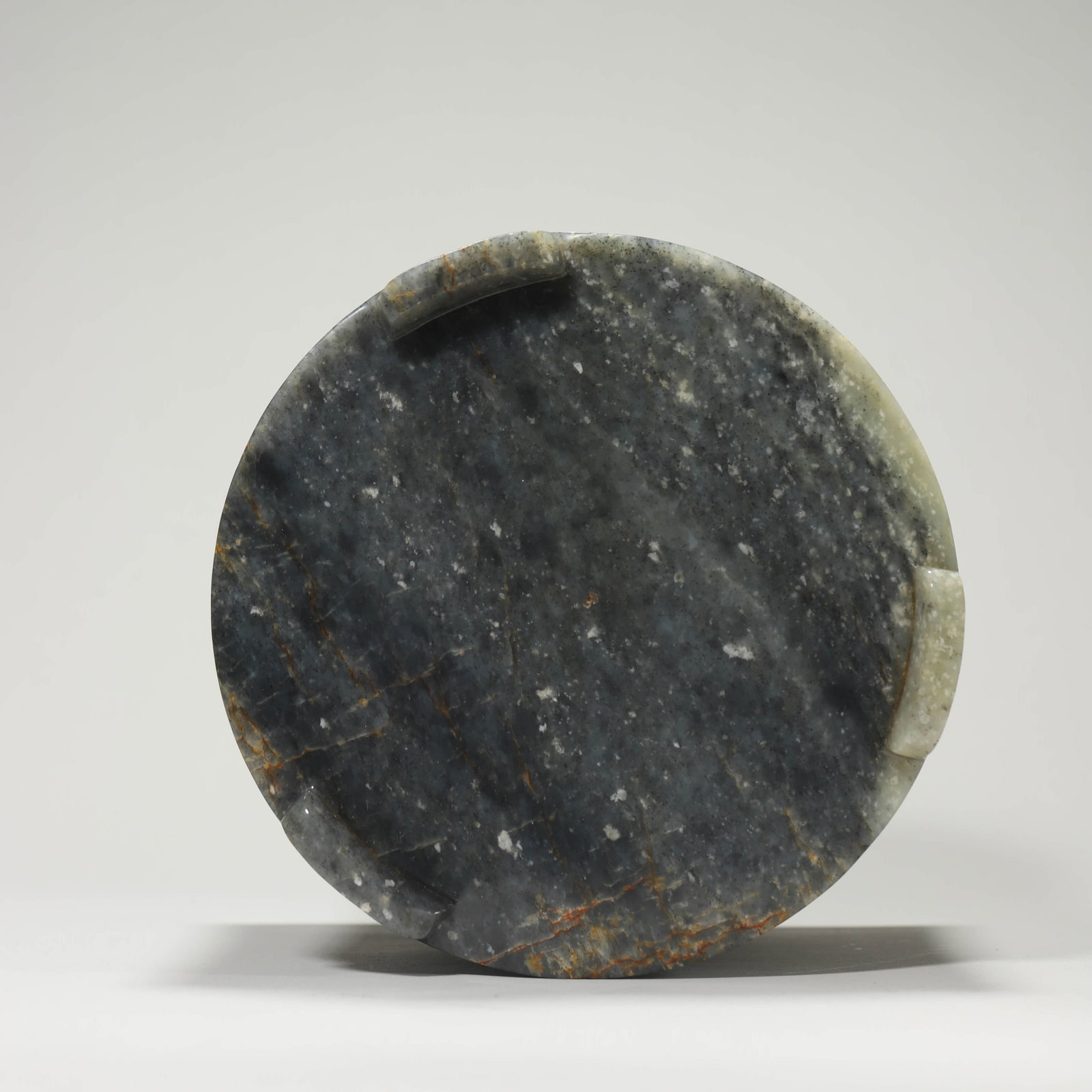 A JADE BRUSHPOT. - 5