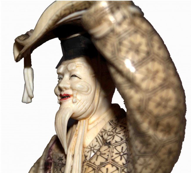 Japanese Ivory Okimono - 5
