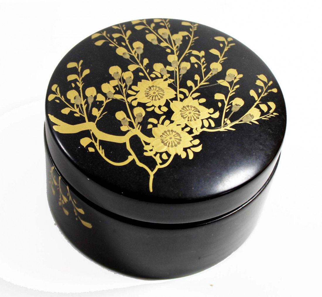 Sets of Japanese Coasters: One Set of 6 Japanese coasters. Made by Otagiri with tree design.