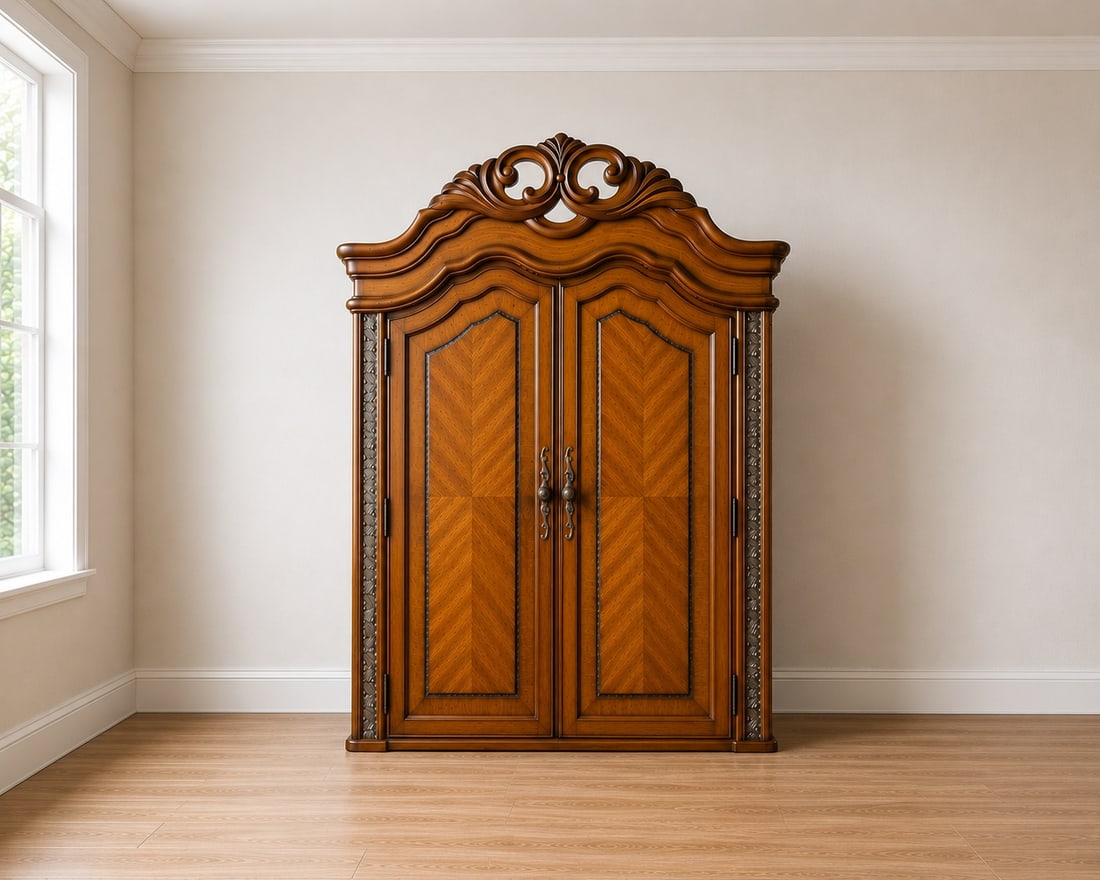 Michael Amini Signature Series Armoire (1 of 5)