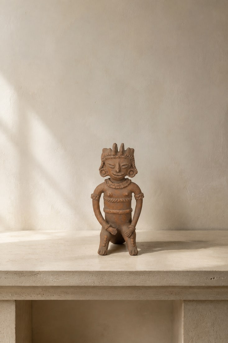 Ancient Style Terracotta Standing Figure - 2