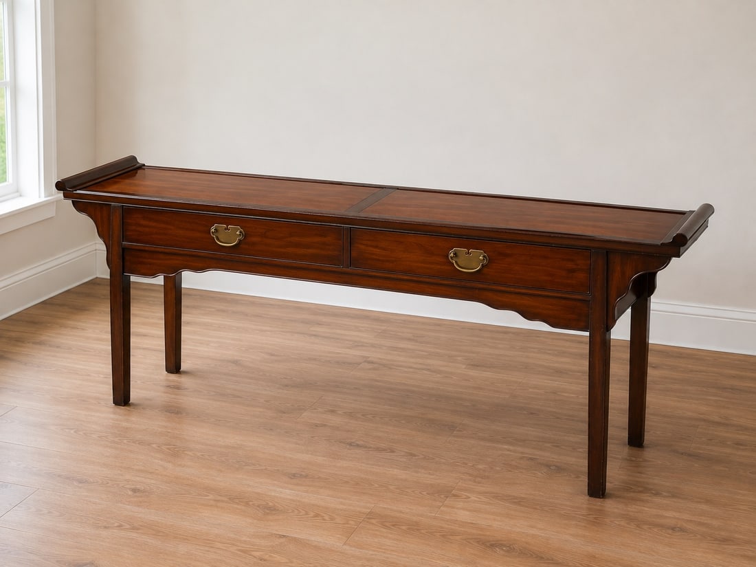 Drexel Heritage Chinoiserie Style Console Table - 2