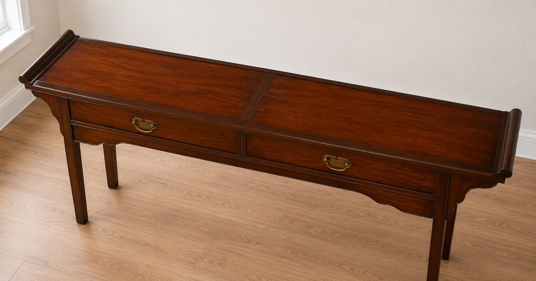Drexel Heritage Chinoiserie Style Console Table - 3