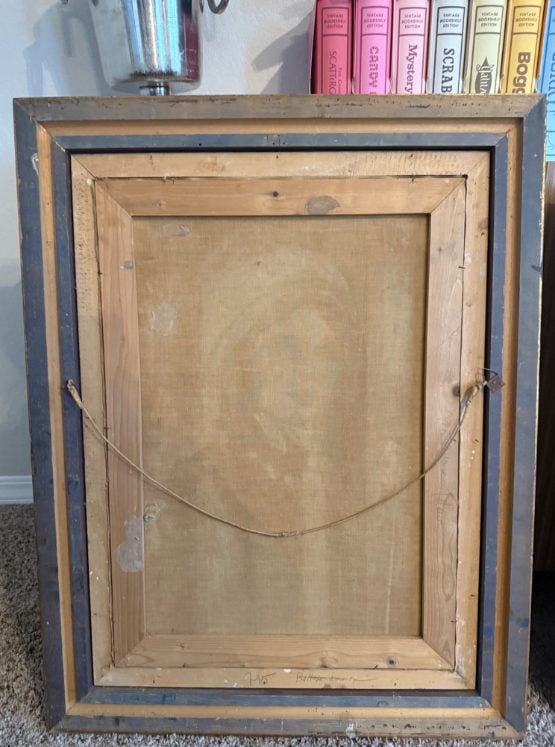 Mid-Century Modern Portrait of a Woman, Signed S. Sperry - 8