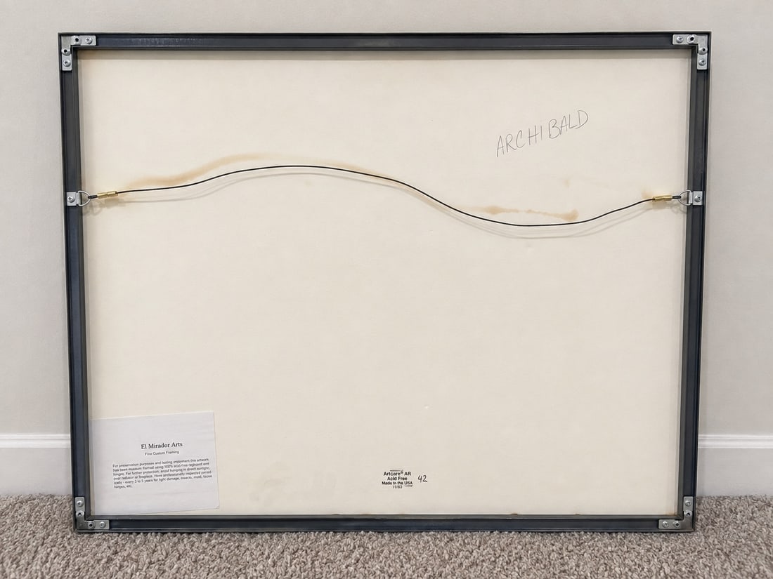 J. Kigusiuq and H. Aminahog, "Life In A Storm", 1983, Stonecut and Stencil Print - 4