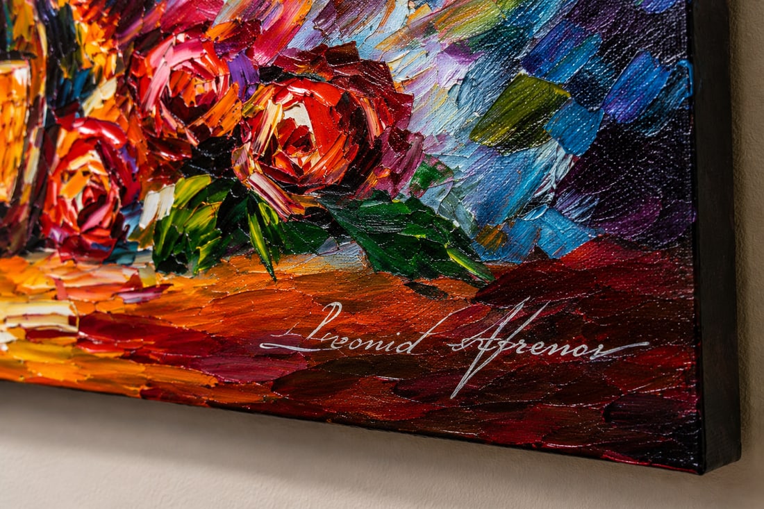 Leonid Afremov "Shabbat" Limited Edition Giclee on Canvas - 4