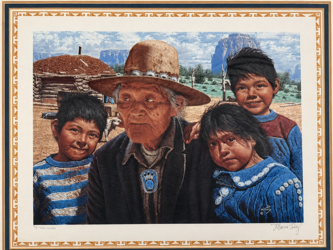 Marvin Toddy "Grandpa Stones" Limited Edition Signed Print - 2