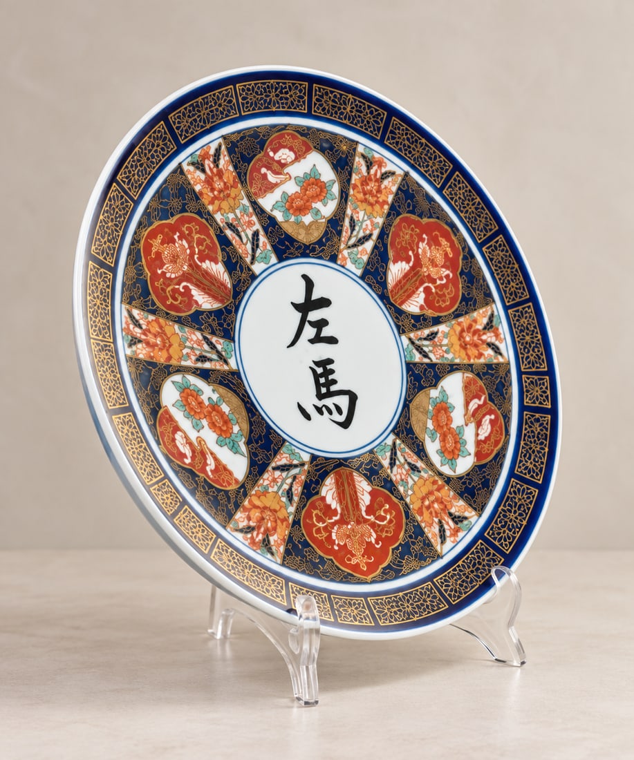 Japanese Gold Imari Porcelain Charger Plate, Modern Era - 3