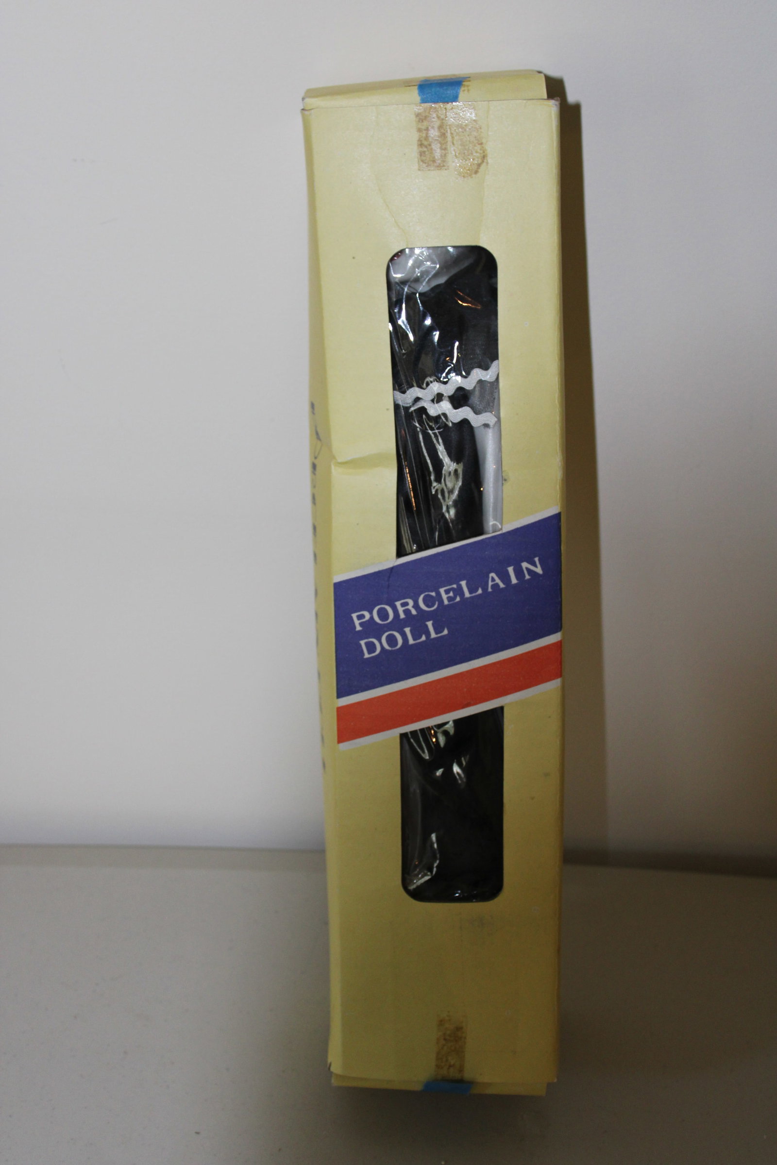 Porcelain clown doll in original box likely 1980s (1 of 6)