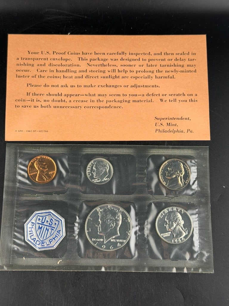 1964 United States Silver Proof Set - 4