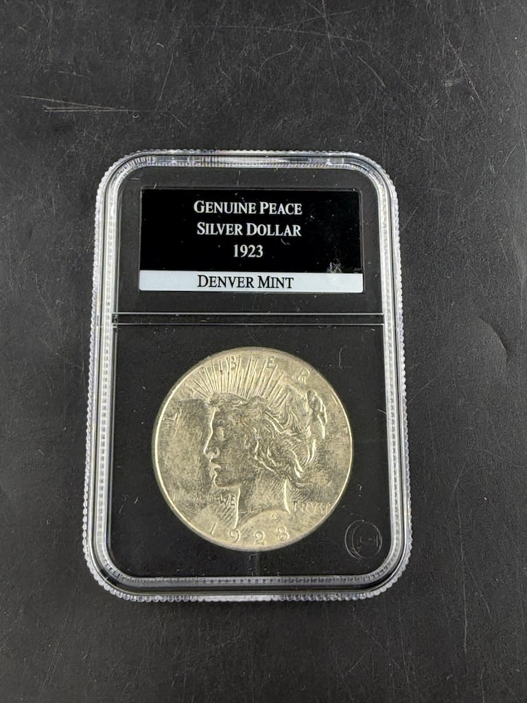 1923-D Peace Silver Dollar 90% Silver: 1923-D Peace Silver Dollar 90% Silver