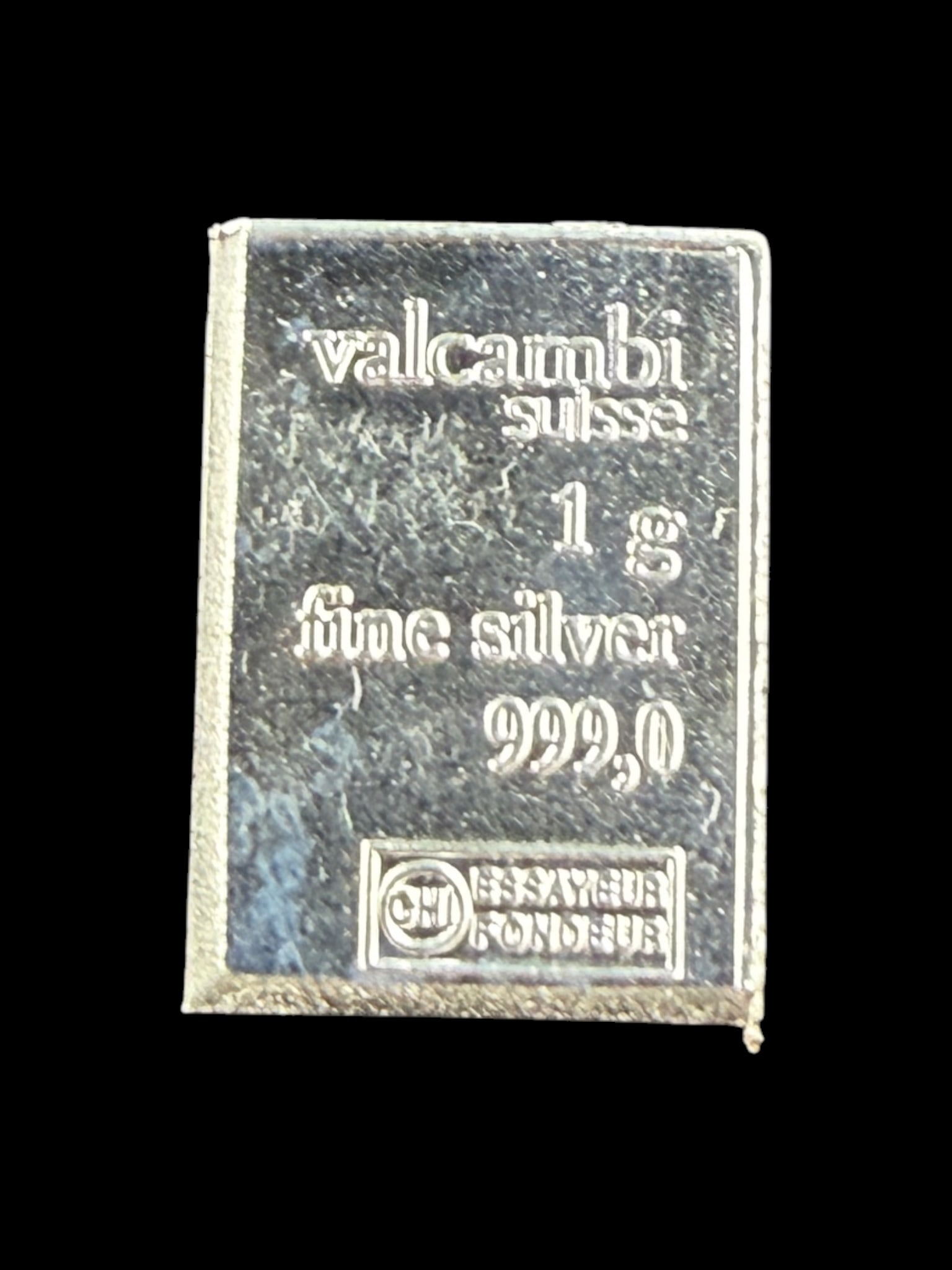 One Gram .999 Fine Silver Bar (1 of 4)